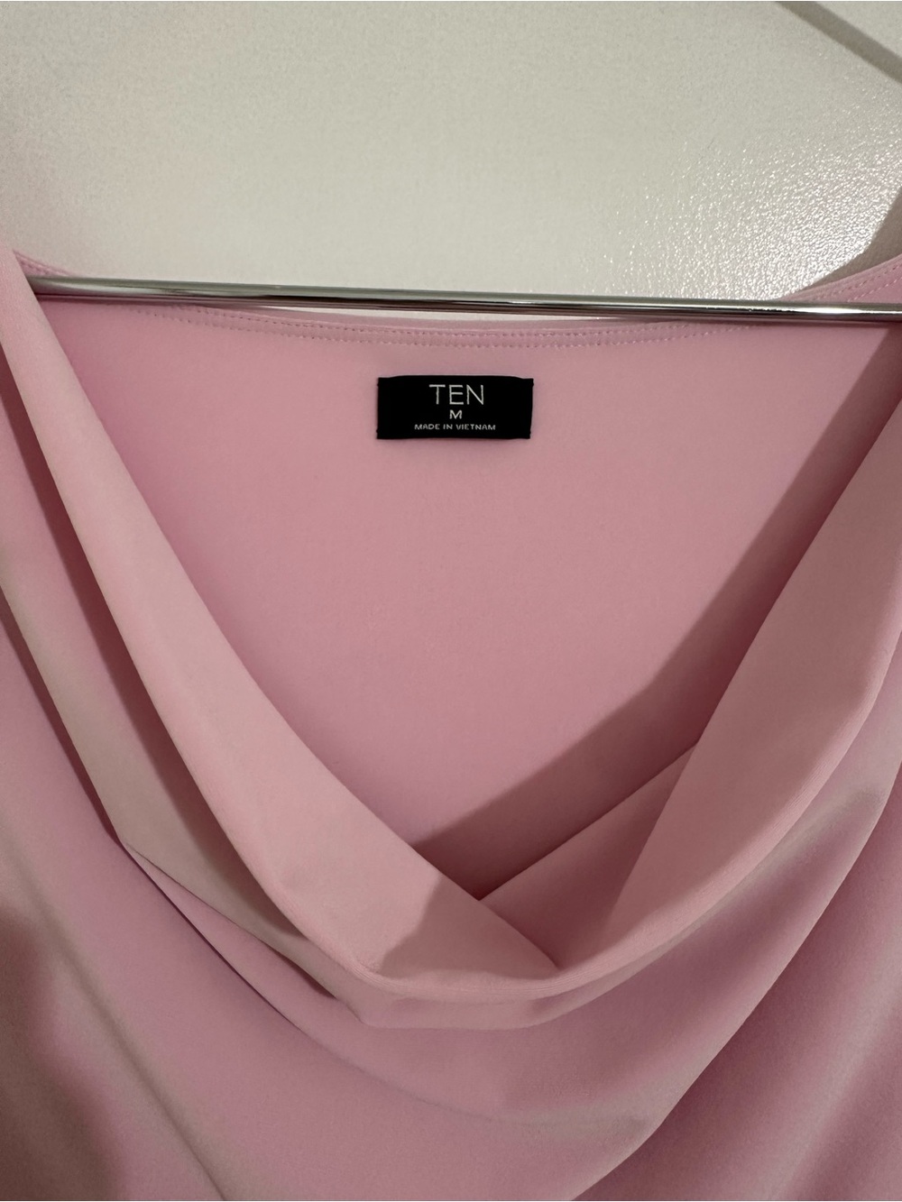 ARITZIA Smooth Matter Tango Sleeveless Cowl Neck Maxi Dress Milkshake Pink EUC - Picture 8 of 13